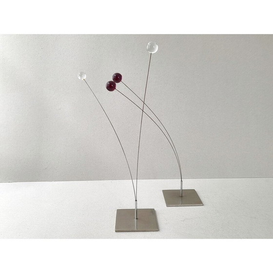 Image 1 of Paire de tables mobiles vintage, 1970