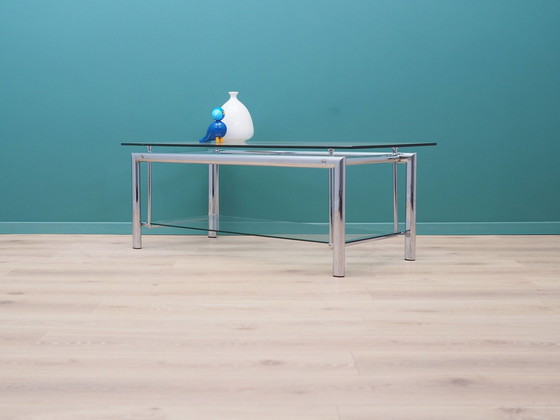 Image 1 of Table basse en verre, Design danois, 1970S, Production : Danemark