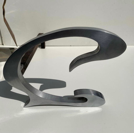 Image 1 of Ensemble De Cheminée De Jacques Charles, Pour Jean Paul Création, France, 1970'S