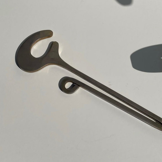 Image 1 of Ensemble De Cheminée De Jacques Charles, Pour Jean Paul Création, France, 1970'S