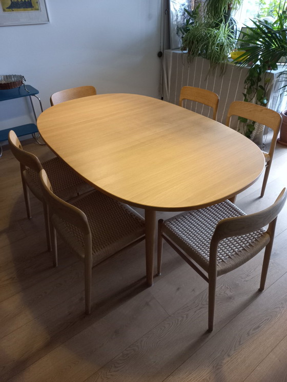 Image 1 of Table de salle à manger J L Moller, Danemark