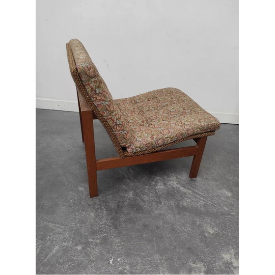 Image 1 of Fauteuil vintage scandinave en teck et mousse pour Cado, 1960