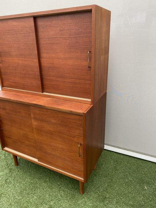 Armoire scandinave vintage en teck