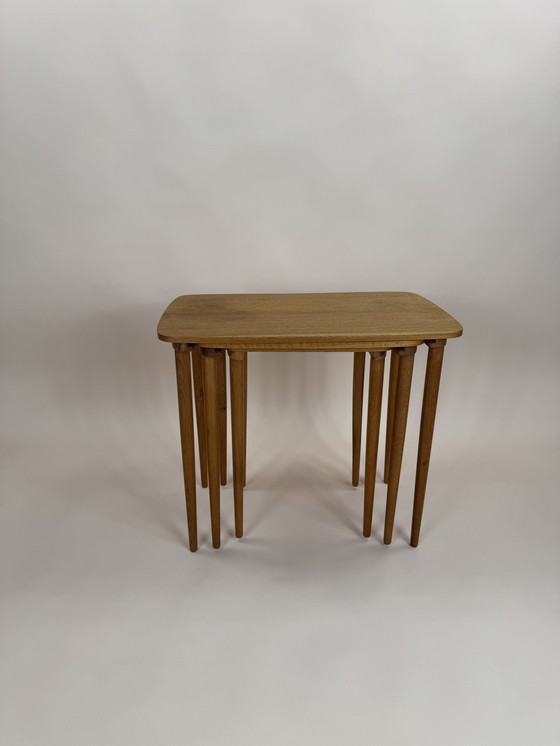 Image 1 of ⭐️ Tables gigognes danoises vintage