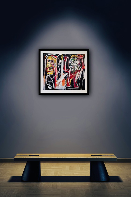 Image 1 of Jean-Michel Basquiat : "Dustheads, 1982" (têtes de poussière)