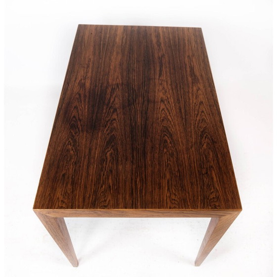 Image 1 of Table d'appoint en palissandre du milieu du siècle par Severin Hansen pour Haslev Furniture, années 1960