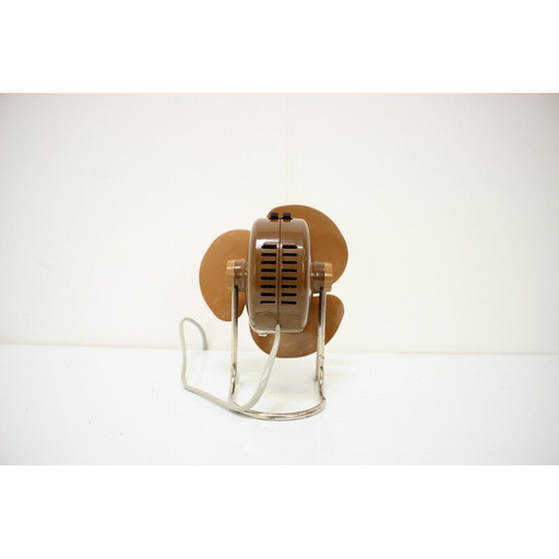 Ventilateur de table vintage, Tchécoslovaquie années 1950