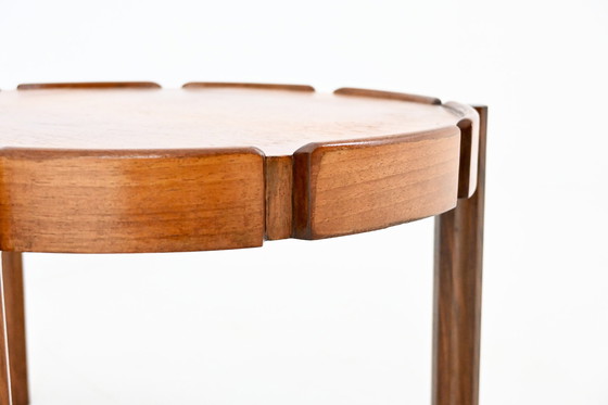 Image 1 of Tables gigognes italiennes en bois, 1950S, ensemble de 2