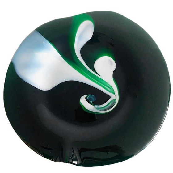 Image 1 of Bol en verre vintage Richartz Art Collection Hans Jürgen Richartz pour Mathildenhütte 1970