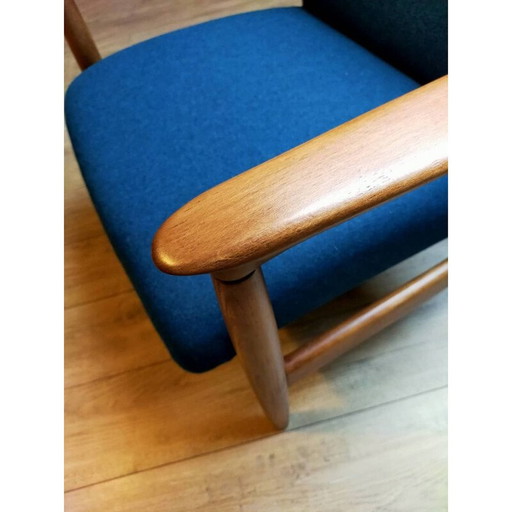 Paire de fauteuils vintage en bois de hêtre par Hedmund Homa, 1960