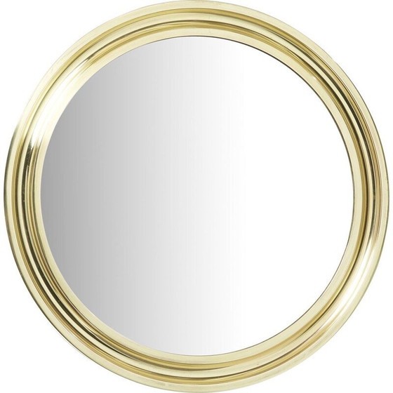Image 1 of Miroir vintage en laiton par Sergio Mazza pour Artemide, Italie 1960
