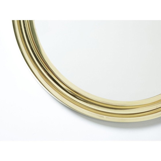 Image 1 of Miroir vintage en laiton par Sergio Mazza pour Artemide, Italie 1960