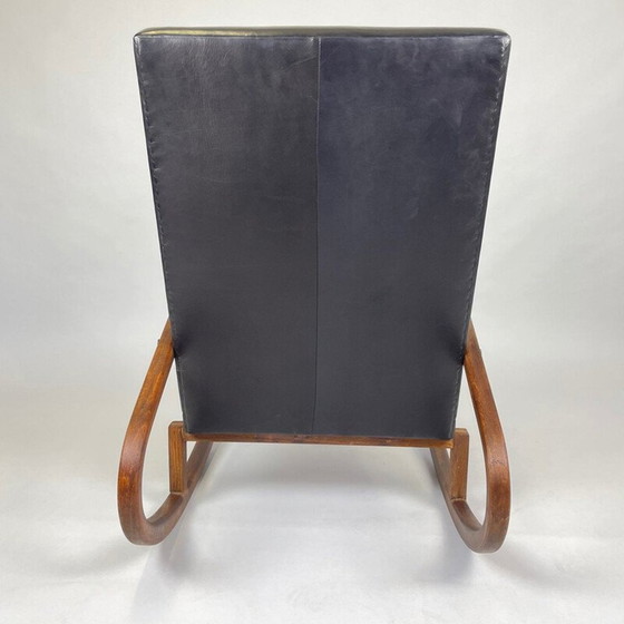 Image 1 of Fauteuil à bascule vintage, Tchécoslovaquie 1970