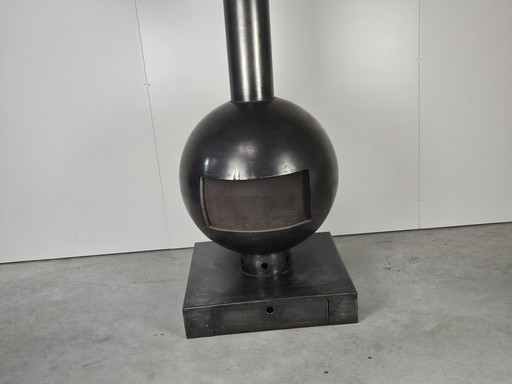 Poêle à ampoules vintage Brutalist Dries Kreijkamp