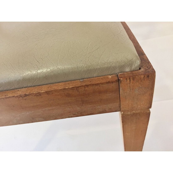 Image 1 of Paire de chaises vintage en sycomore - années 1940