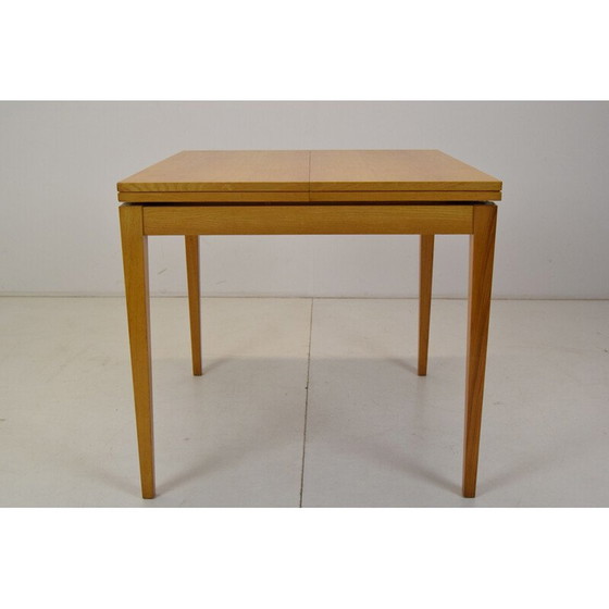Image 1 of Table pliante en bois du milieu du siècle, Tchécoslovaquie 1970