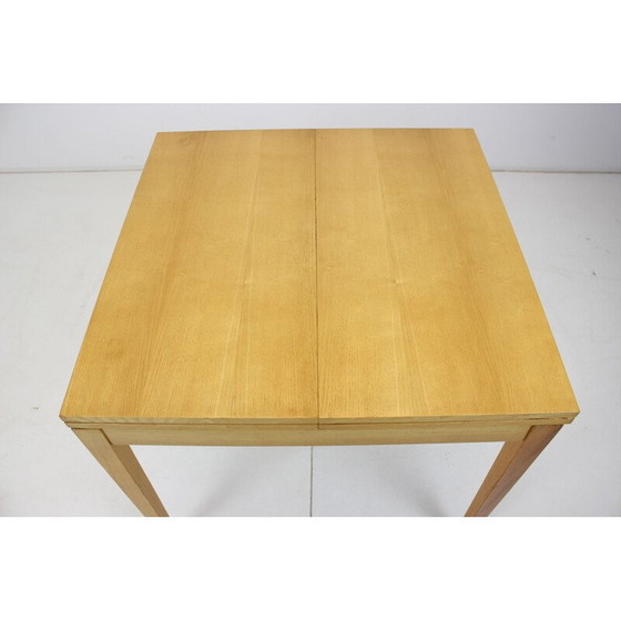 Image 1 of Table pliante en bois du milieu du siècle, Tchécoslovaquie 1970