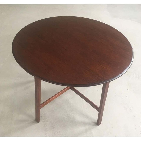 Image 1 of Table d'appoint vintage en teck Art Deco, Danemark 1930