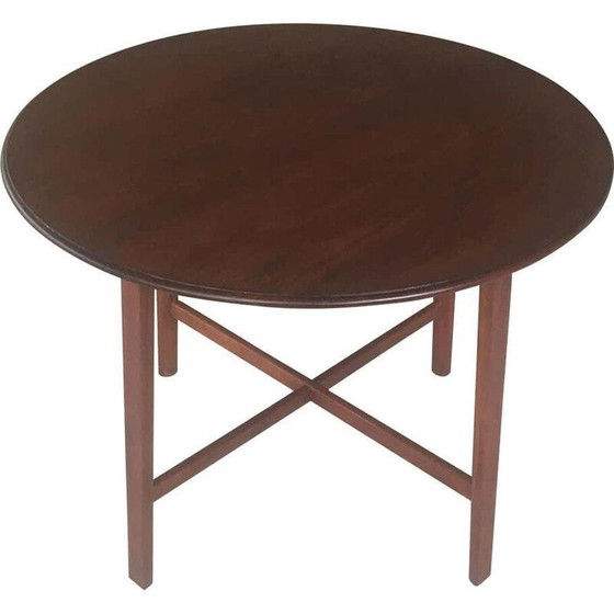 Image 1 of Table d'appoint vintage en teck Art Deco, Danemark 1930