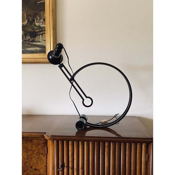 Image 1 of Lampe de table pendulaire vintage par Charles Martin pour Woka, Autriche 1970