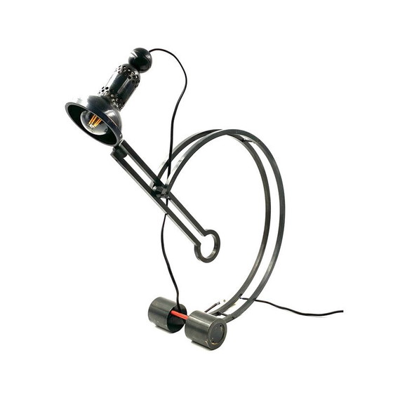 Image 1 of Lampe de table pendulaire vintage par Charles Martin pour Woka, Autriche 1970