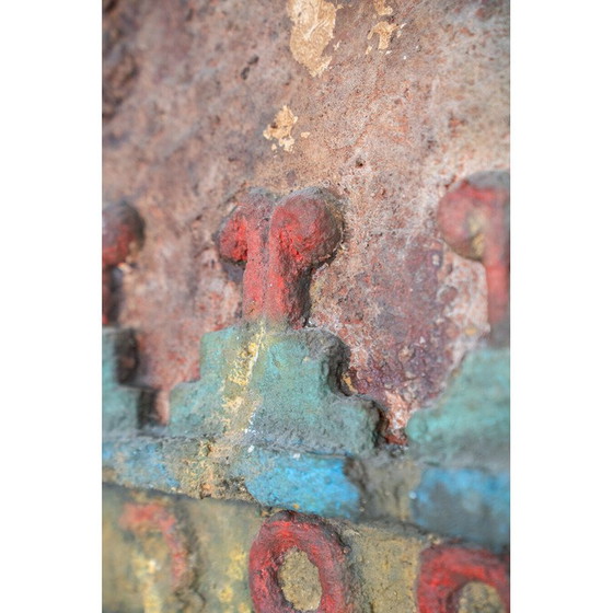 Image 1 of Lot de 5 peintures vintage en résine, 1990