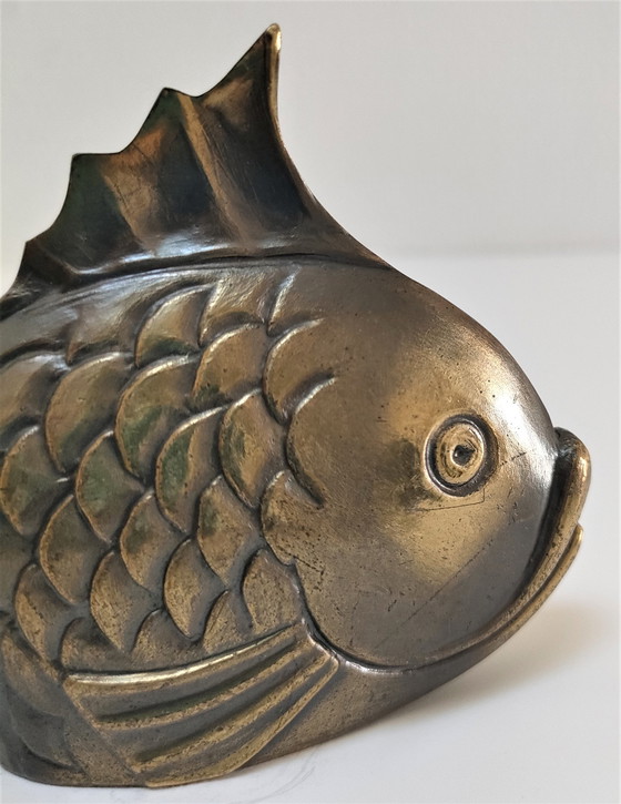 Image 1 of Tire-Bouchon Maxram Poisson Bronze Années 70