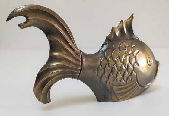 Image 1 of Tire-Bouchon Maxram Poisson Bronze Années 70