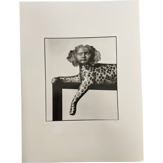 Image 1 of Gravure vintage "Sphinx" par François-Xavier Lalanne, France 2005s