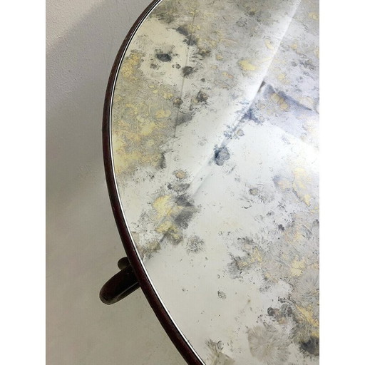 Table basse vintage Art Déco par René Drouet, France 1940