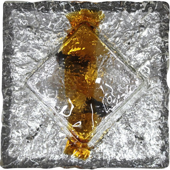 Image 1 of Plafonnier vintage en verre de Murano, Italie 1970