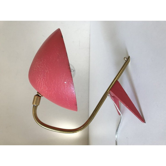 Image 1 of Lampe cocotte vintage en laiton et métal