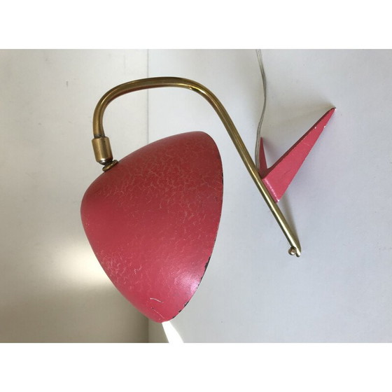 Image 1 of Lampe cocotte vintage en laiton et métal