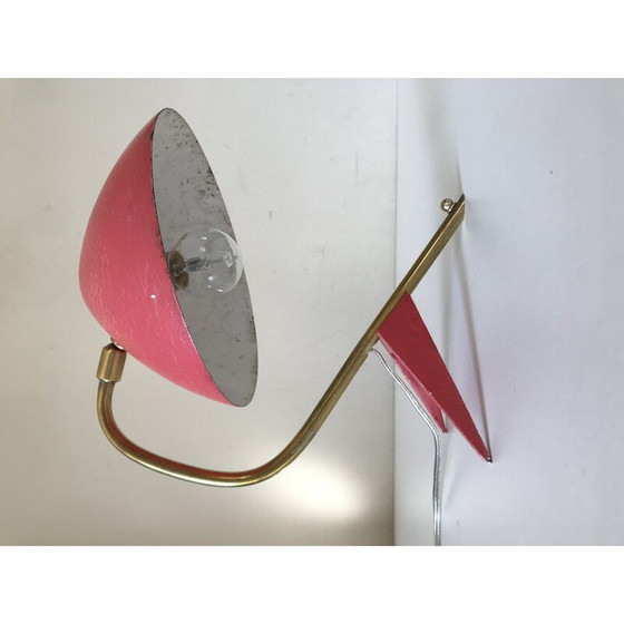 Image 1 of Lampe cocotte vintage en laiton et métal