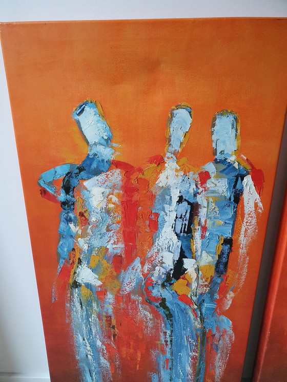 Image 1 of Peintures Figuratives Personnes