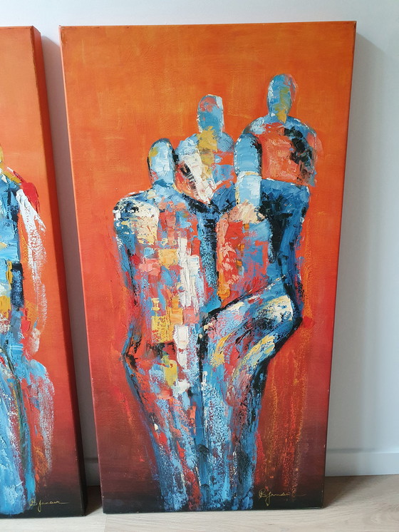 Image 1 of Peintures Figuratives Personnes