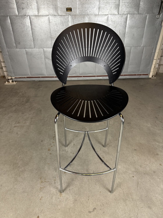 Image 1 of 2X Fredericia Trinidad Stool By Nanna Ditzel (Plus en stock)
