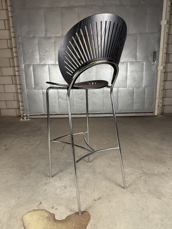 Image 1 of 2X Fredericia Trinidad Stool By Nanna Ditzel (Plus en stock)
