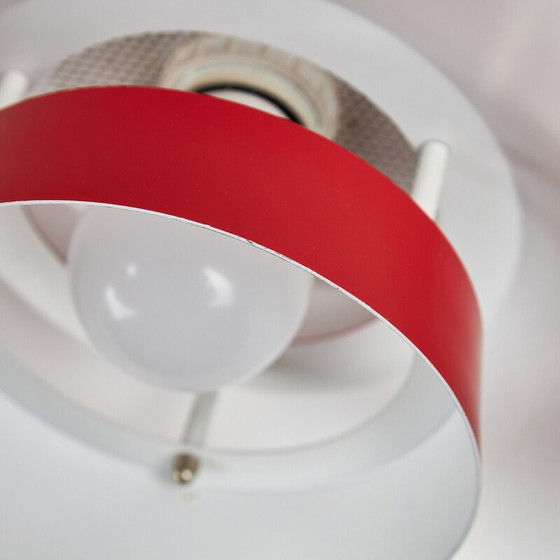 Image 1 of Lampe suspendue vintage en aluminium Jeka, 1980