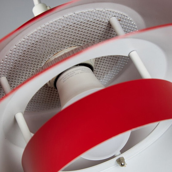 Image 1 of Lampe suspendue vintage en aluminium Jeka, 1980