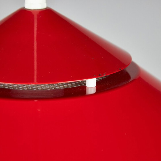 Image 1 of Lampe suspendue vintage en aluminium Jeka, 1980