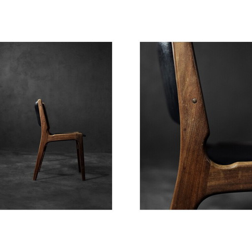 Chaise Vintage modèle 89 en teck par Erik Buch pour Anderstrup Møbelfabrik, Danemark 1950
