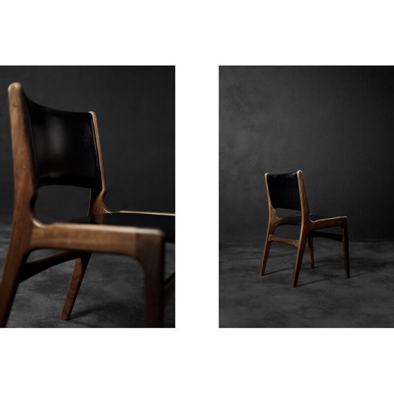 Image 1 of Chaise Vintage modèle 89 en teck par Erik Buch pour Anderstrup Møbelfabrik, Danemark 1950