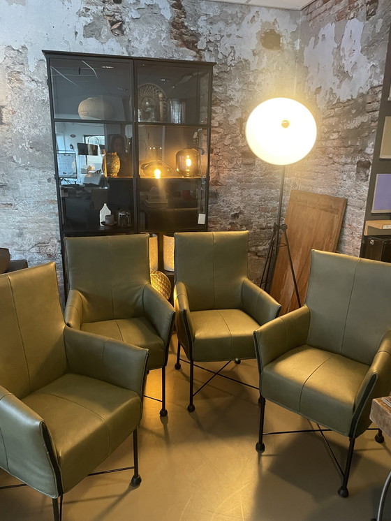 Image 1 of Reupholstered Chaplin Set Of 4