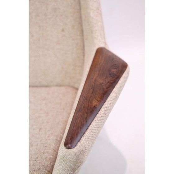 Image 1 of Fauteuil vintage modèle 813 par Arne Vodder et Anton Berg pour Slagelse Møbelfabrik, 1960