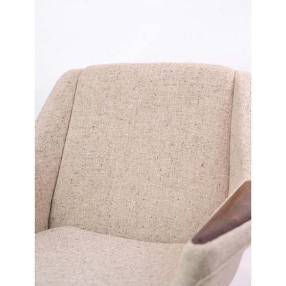 Image 1 of Fauteuil vintage modèle 813 par Arne Vodder et Anton Berg pour Slagelse Møbelfabrik, 1960