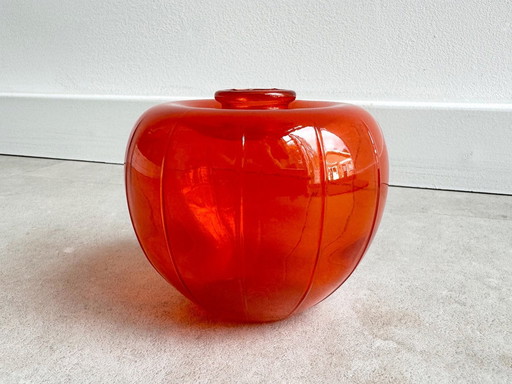 1X Copieur A.D. pour le vase de la libération de Leerdam / vase orange 1945