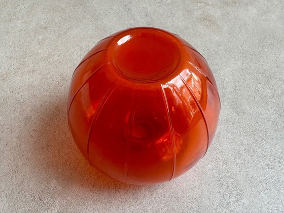 Image 1 of 1X Copieur A.D. pour le vase de la libération de Leerdam / vase orange 1945