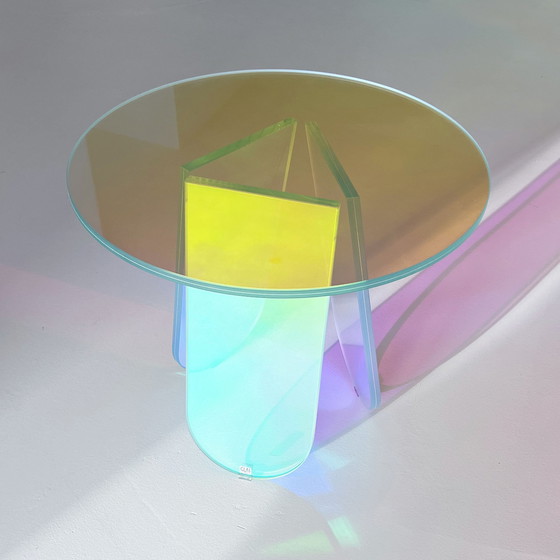 Image 1 of Table d'appoint Shimmer Par Patricia Urquiola Pour Glas Italia, 2010S