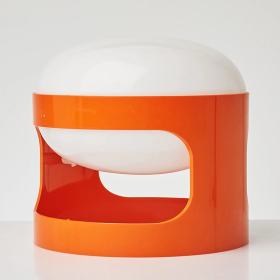 Image 1 of Joe Colombo For Kartell Kd27 Orange Table Lamp